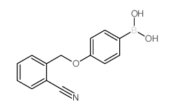 (4-((2-CYANOBENZYL)OXY)PHENYL)BORONIC ACID picture