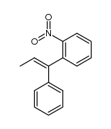 1-phenyl-1-(2-nitrophenyl)-1-propene Structure