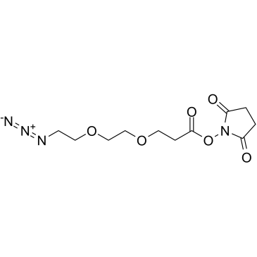 N3-PEG2-C2-NHS ester图片