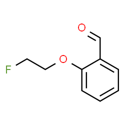 2-(2-FLUOROETHOXY)-BENZALDEHYDE结构式