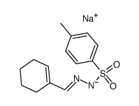 1-Cyclohexene-1-carboxaldehyd Tosylhydrazone Sodium Salt Structure