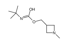 (1-methylazetidin-3-yl)methyl N-tert-butylcarbamate Structure