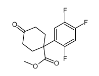 4-氧代-1-(2,4,5-三氟苯基)环己烷羧酸甲酯图片