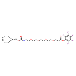 endo-BCN-PEG4-PFP ester结构式