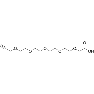 Propargyl-PEG4-CH2COOH图片