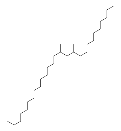 11,13-dimethylheptacosane结构式