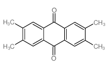 2,3,6,7-tetramethylanthracene-9,10-dione结构式