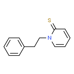 2(1H)-Pyridinethione,1-(2-phenylethyl)-结构式