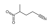 4-nitropentanenitrile Structure