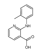 2-[(2-methylphenyl)amino]pyridine-3-carboxylic acid结构式