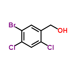 (5-Bromo-2,4-dichlorophenyl)methanol Structure