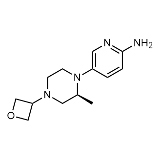 (S)-5-(2-Methyl-4-(oxetan-3-yl)piperazin-1-yl)pyridin-2-amine picture