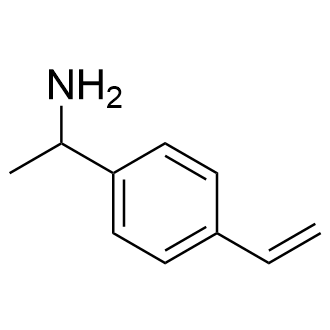 1-(4-Vinylphenyl)ethanamine structure