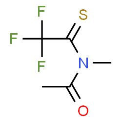 Acetamide,N-methyl-N-(2,2,2-trifluoro-1-thioxoethyl)- Structure