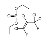 Phosphoric acid 2-chloro-1-(dichlorofluoromethyl)-2-fluoroethenyldiethyl ester picture