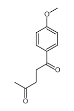 1-(4-METHOXY-PHENYL)-PENTANE-1,4-DIONE Structure