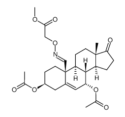 Acetic acid, [[[(3beta,7alpha,19E)-3,7-bis(acetyloxy)-17-oxoandrost-5-en-19- picture