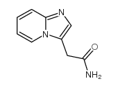 2-咪唑[1,2-A]吡啶-3-基-乙酰胺结构式