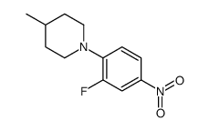 1-(2-fluoro-4-nitrophenyl)-4-methylpiperidine图片