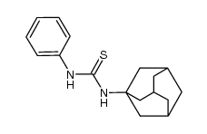 1-Adamantyl-3-phenylthiourea Structure