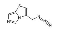 Imidazo[5,1-b]thiazole,3-(azidomethyl)- structure