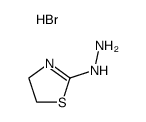 2-Hydrazino-2-thiazolin-hydrobromid Structure