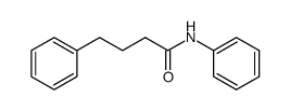 N-phenyl-4-phenylbutyramide Structure