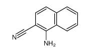 1-氨基-2-氰基萘结构式