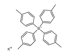 potassium tetra-p-tolylborate结构式