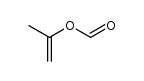 Formic acid 1-propen-2-yl ester结构式