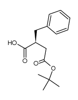 (S)-2-BENZYL-4-(TERT-BUTOXY)-4-OXOBUTANOIC ACID Structure