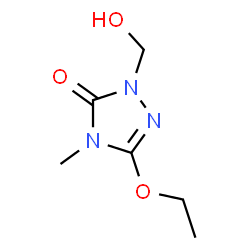 3H-1,2,4-Triazol-3-one,5-ethoxy-2,4-dihydro-2-(hydroxymethyl)-4-methyl-(9CI) picture