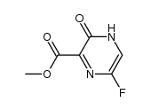 methyl 6-fluoro-3-oxo-3,4-dihydro-2-pyrazinecarboxylate structure