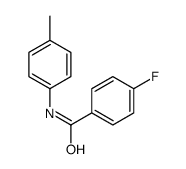 4-Fluoro-N-(4-methylphenyl)benzamide Structure