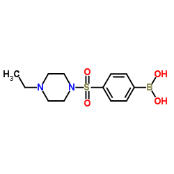 4-(4-乙基哌嗪-1-基磺酰)苯基硼酸图片