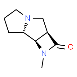 2H-Azeto[2,3-a]pyrrolizin-2-one,octahydro-1-methyl-,(2aR,7aS,7bR)-(9CI)结构式