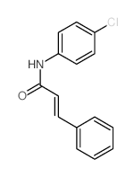 4-Chloro-3-phenylpropenanilide结构式