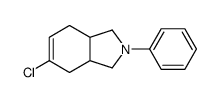 (3aR,7aS)-5-chloro-2-phenyl-1,3,3a,4,7,7a-hexahydroisoindole Structure