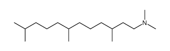 dimethyl-(3,7,11-trimethyl-dodecyl)-amine Structure