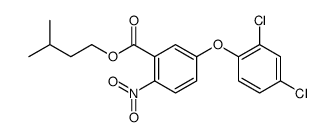 3-methylbutyl 5-(2,4-dichlorophenoxy)-2-nitrobenzoate Structure