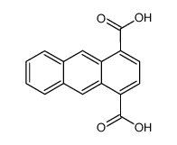 Anthracene 1,4-dicarboxylic acid Structure