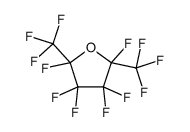 2,3,3,4,4,5-hexafluoro-2,5-bis(trifluoromethyl)oxolane Structure