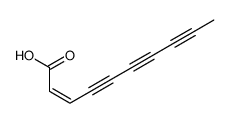 dec-2-en-4,6,8-triynoic acid Structure