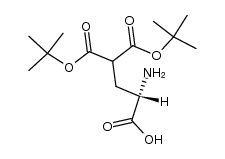 γ,γ'-di-tert-butyl-L-γ-carboxyglutamic acid Structure