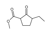 methyl 3-ethyl-2-oxocyclopentane-1-carboxylate Structure