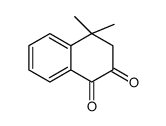 4,4-dimethyl-3H-naphthalene-1,2-dione Structure