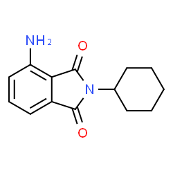 4-AMINO-2-CYCLOHEXYL-ISOINDOLE-1,3-DIONE picture