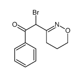 2-bromo-2-(5,6-dihydro-4H-oxazin-3-yl)-1-phenylethanone Structure