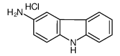 9H-carbazol-3-ylazanium,chloride结构式