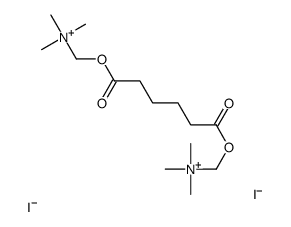 trimethyl-[[6-oxo-6-[(trimethylazaniumyl)methoxy]hexanoyl]oxymethyl]azanium,diiodide结构式